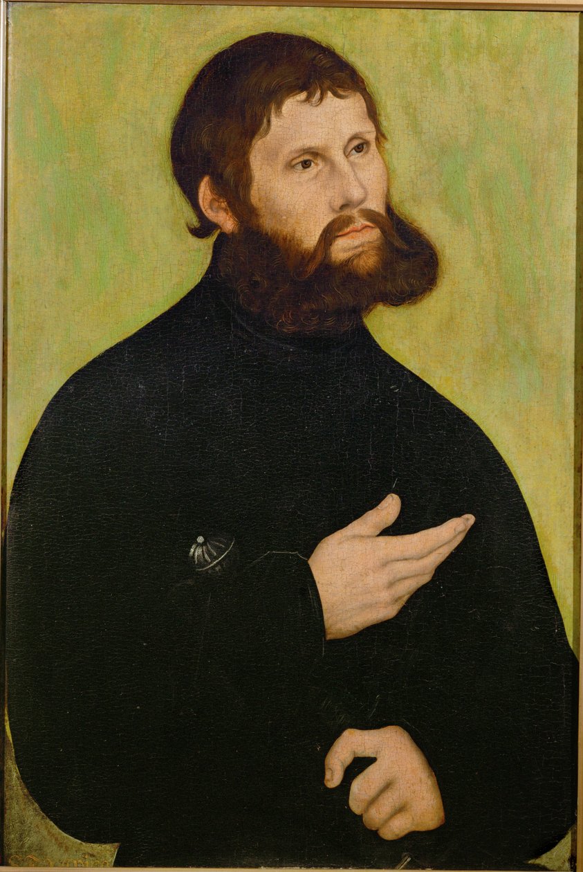 Martin Luther od Lucas the Elder Cranach