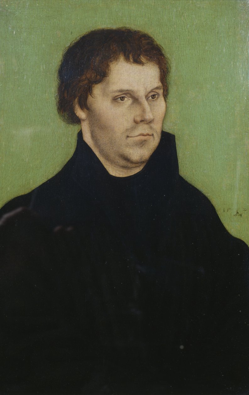 Portrét Martina Luthera od Lucas the Elder Cranach