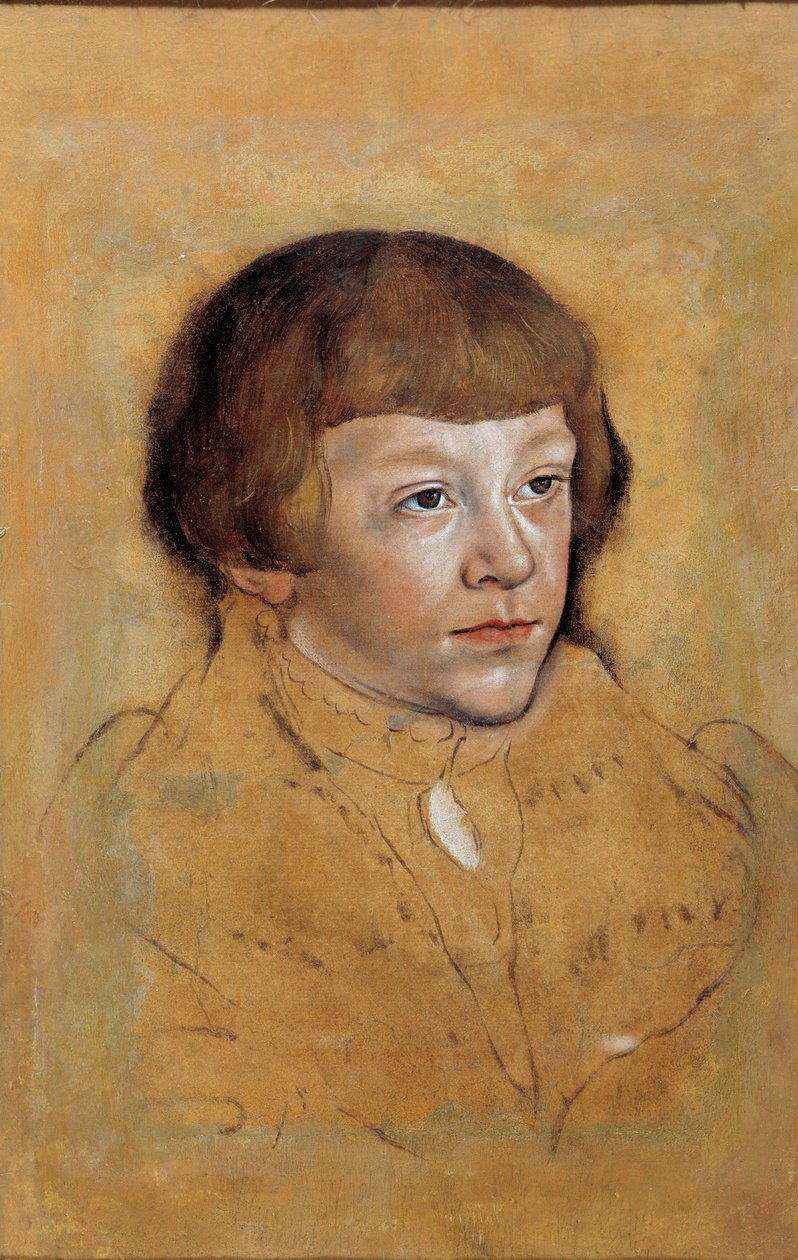 Portrét prince ze Saska Kresba Lucase Cranacha staršího (1472-1553) od Lucas the Elder Cranach