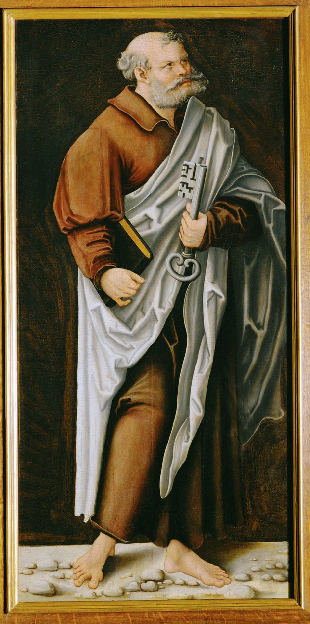 Svatý Petr ... od Lucas the Elder Cranach