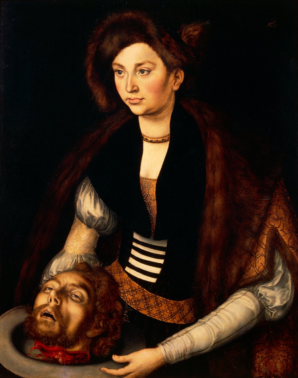 Salome, Lucas Cranach Elder (1472-1553) od Lucas the Elder Cranach