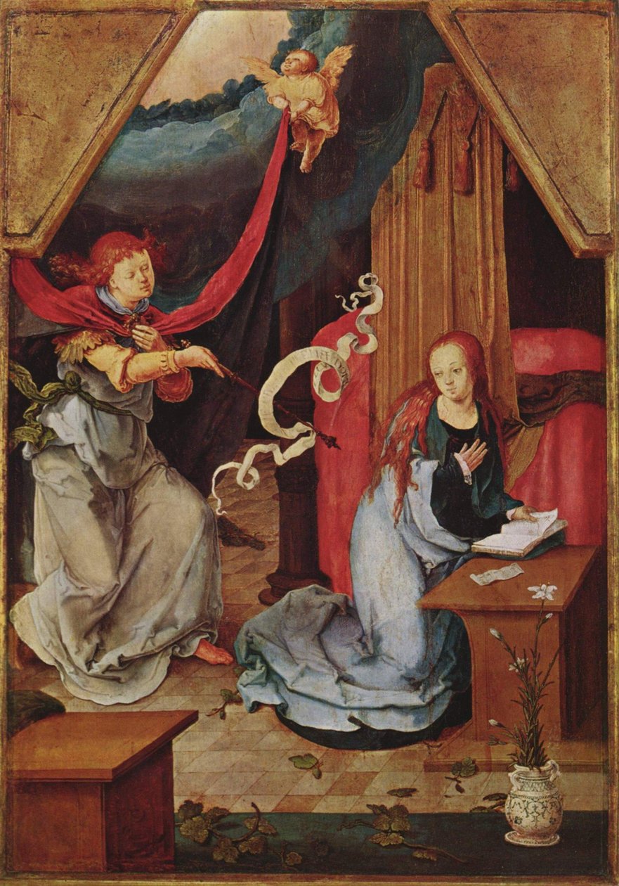 Zvěstování od Lucas van Leyden