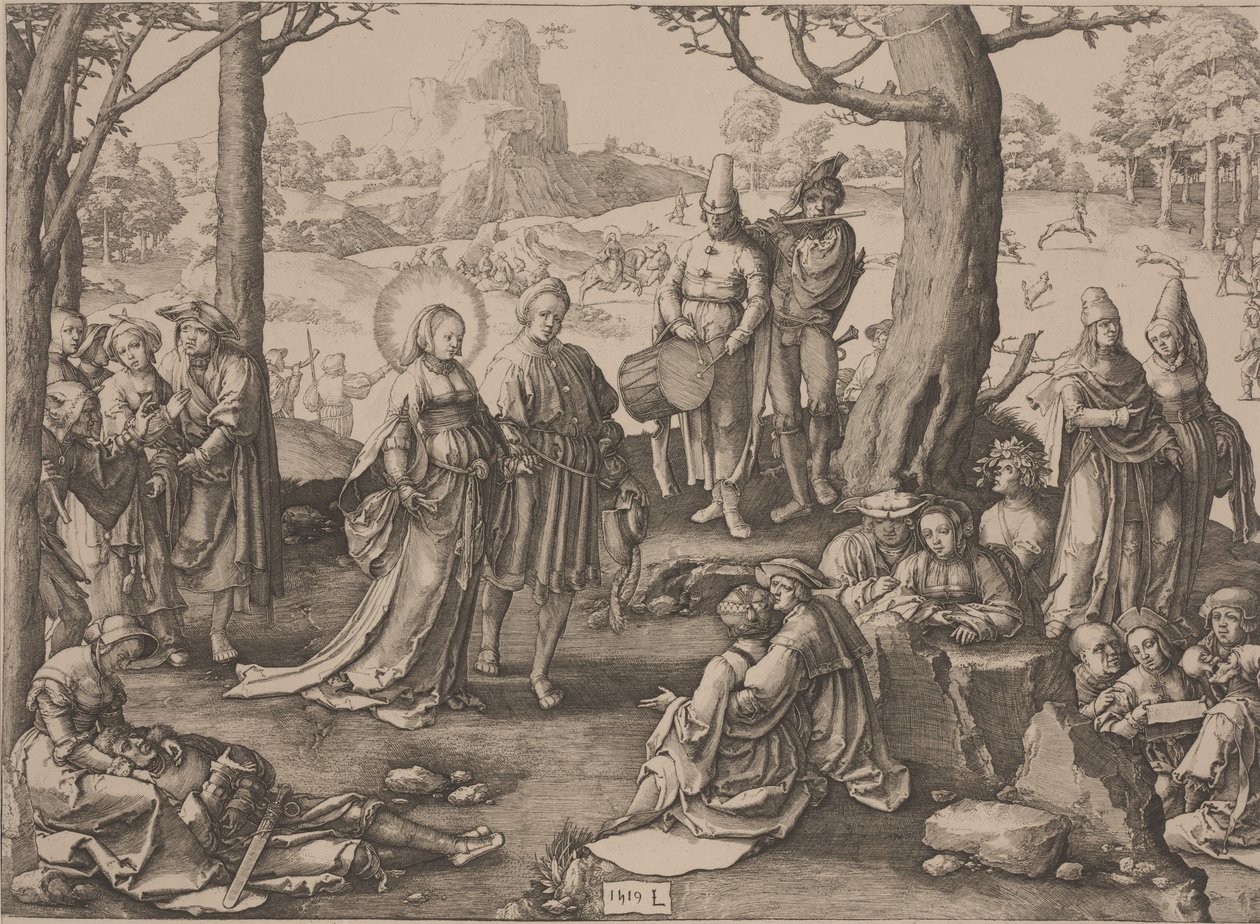 Tanec Magdaleny od Lucas van Leyden