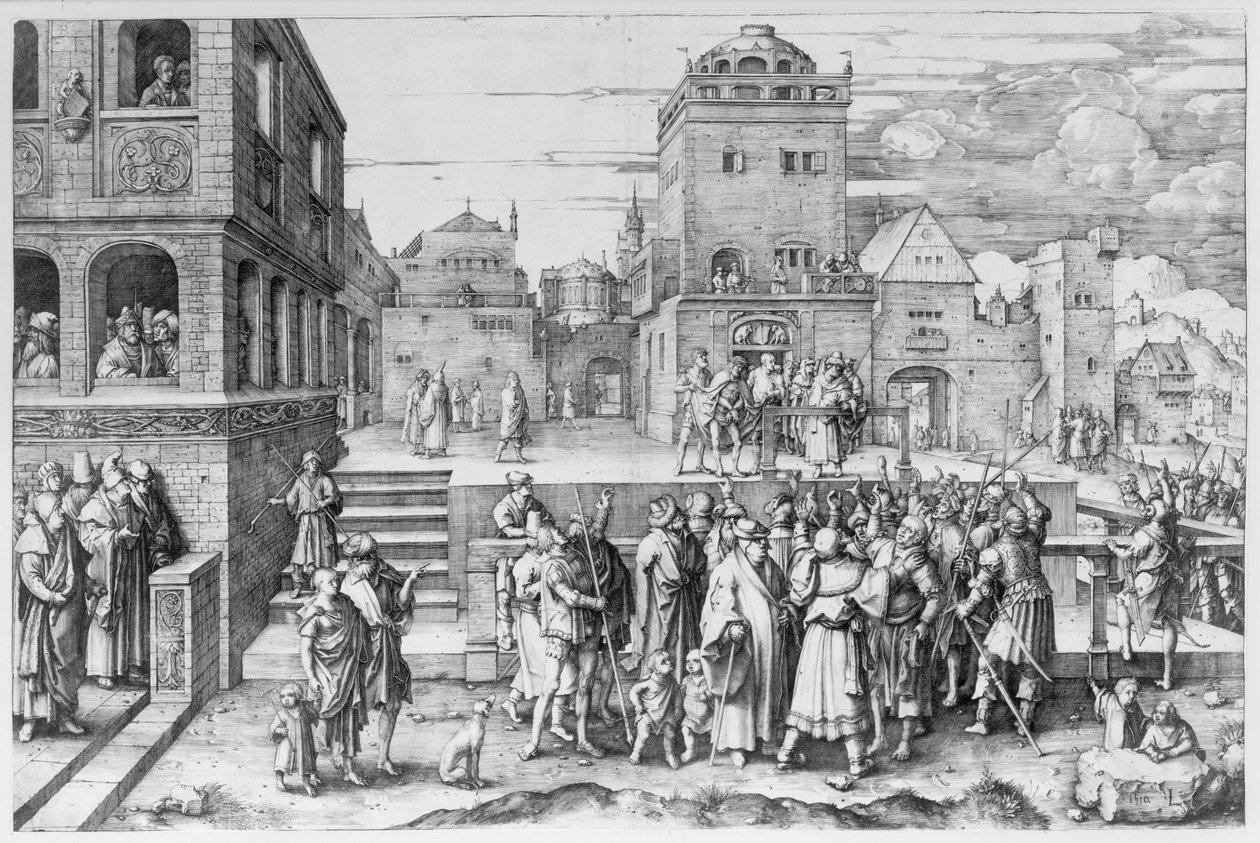 Velké Ecce Homo od Lucas van Leyden