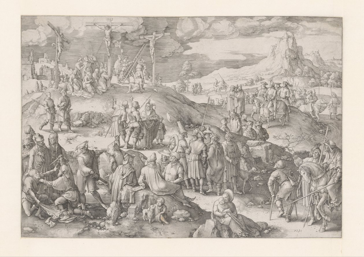Hora Kalvárie od Lucas van Leyden