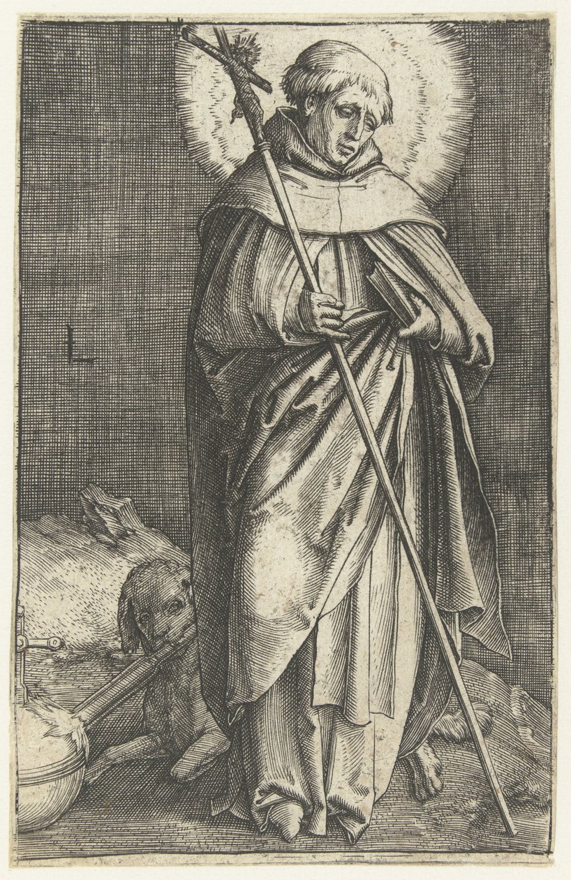 Svatý Dominik od Lucas van Leyden