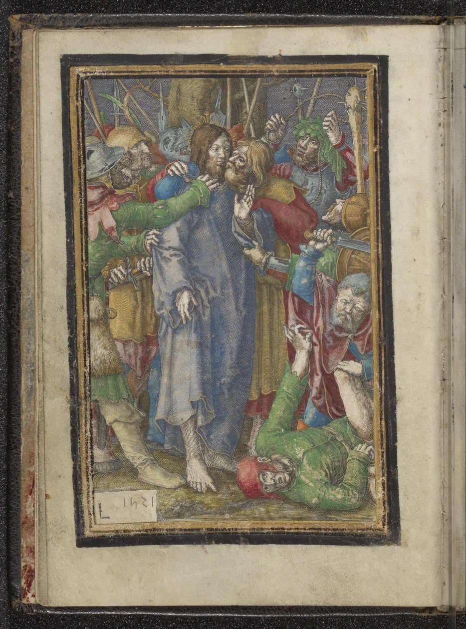 Zajetí Krista Umučení Krista (název série) od Lucas van Leyden