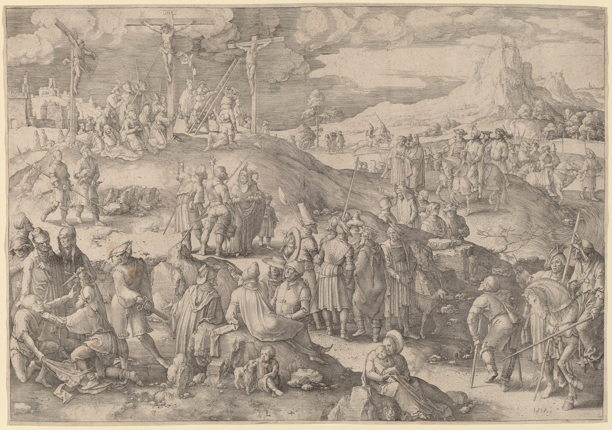 Golgota od Lucas van Leyden