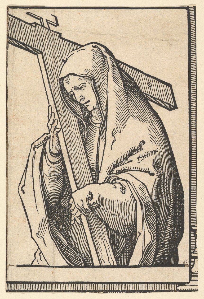Helleoportic Sibyla, ze série Sibyls, ca. 1530. od Lucas van Leyden