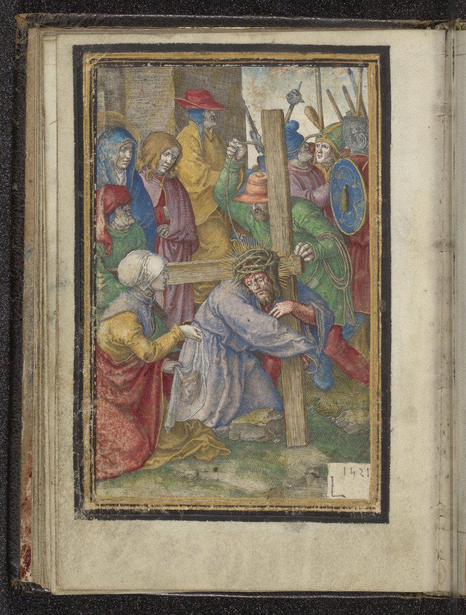 Křížové ložisko Umučení Krista (název série) od Lucas van Leyden
