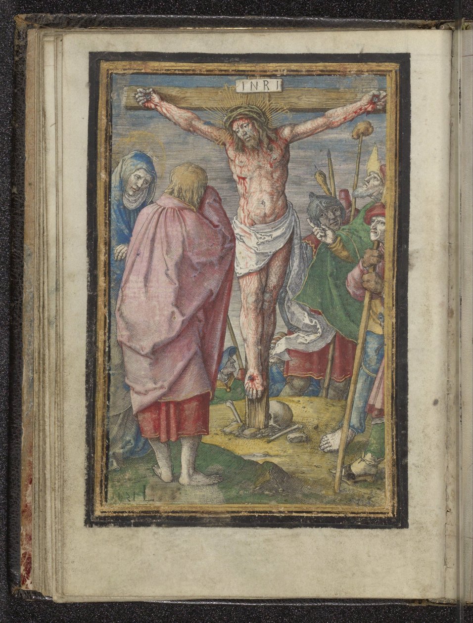 Ukřižování Krista Umučení Krista (název série) od Lucas van Leyden