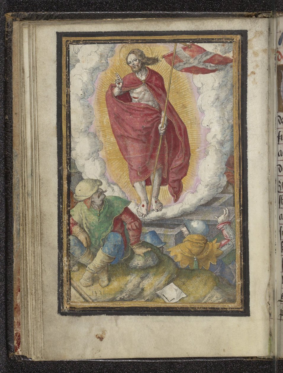Vzkříšení Umučení Krista (název série) od Lucas van Leyden