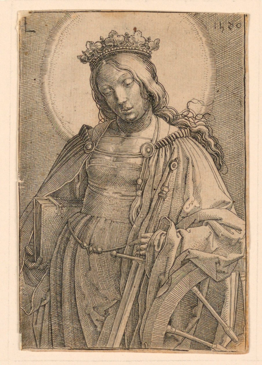 Svatá Kateřina od Lucas van Leyden