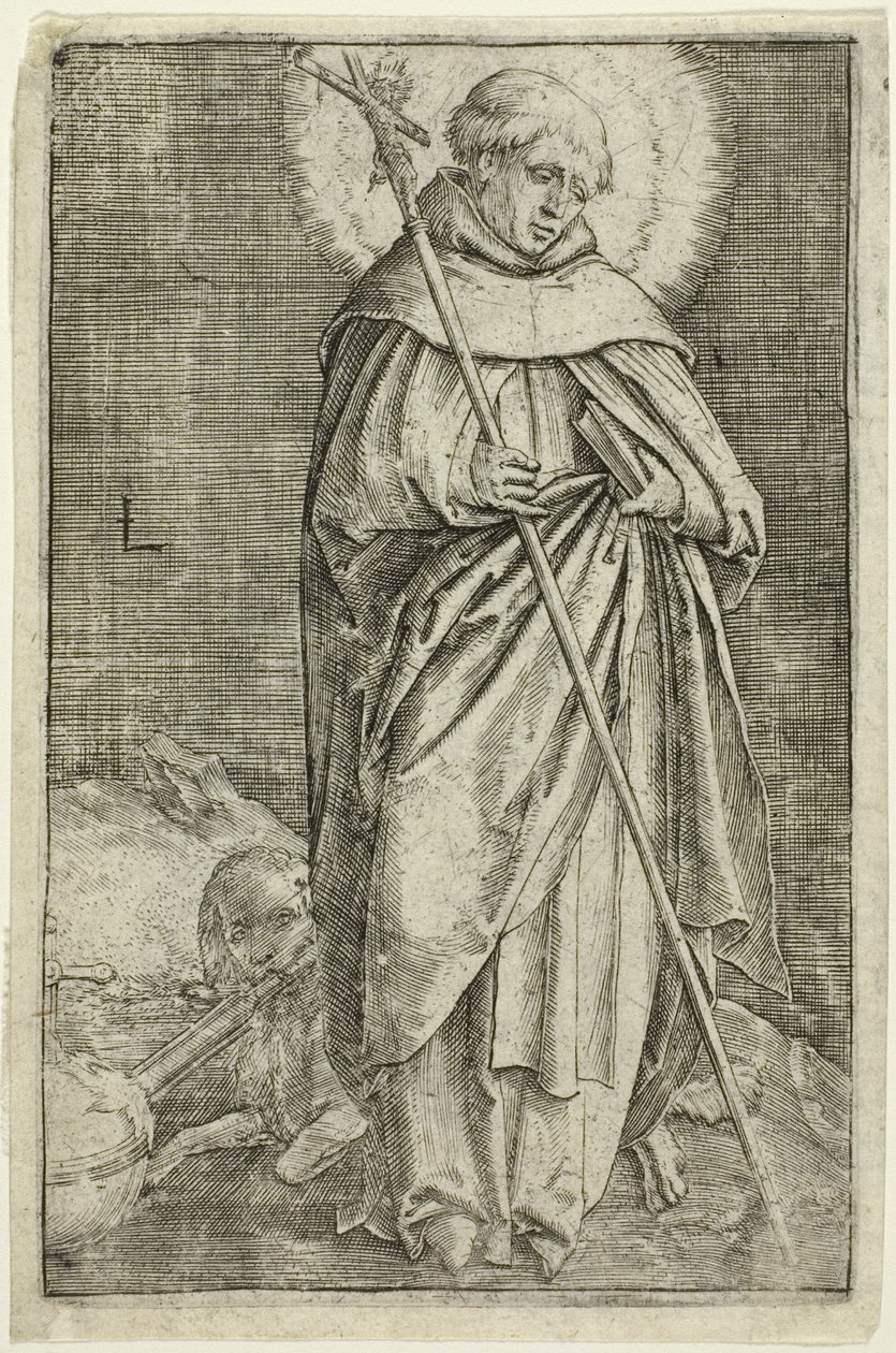 Svatý Dominik od Lucas van Leyden