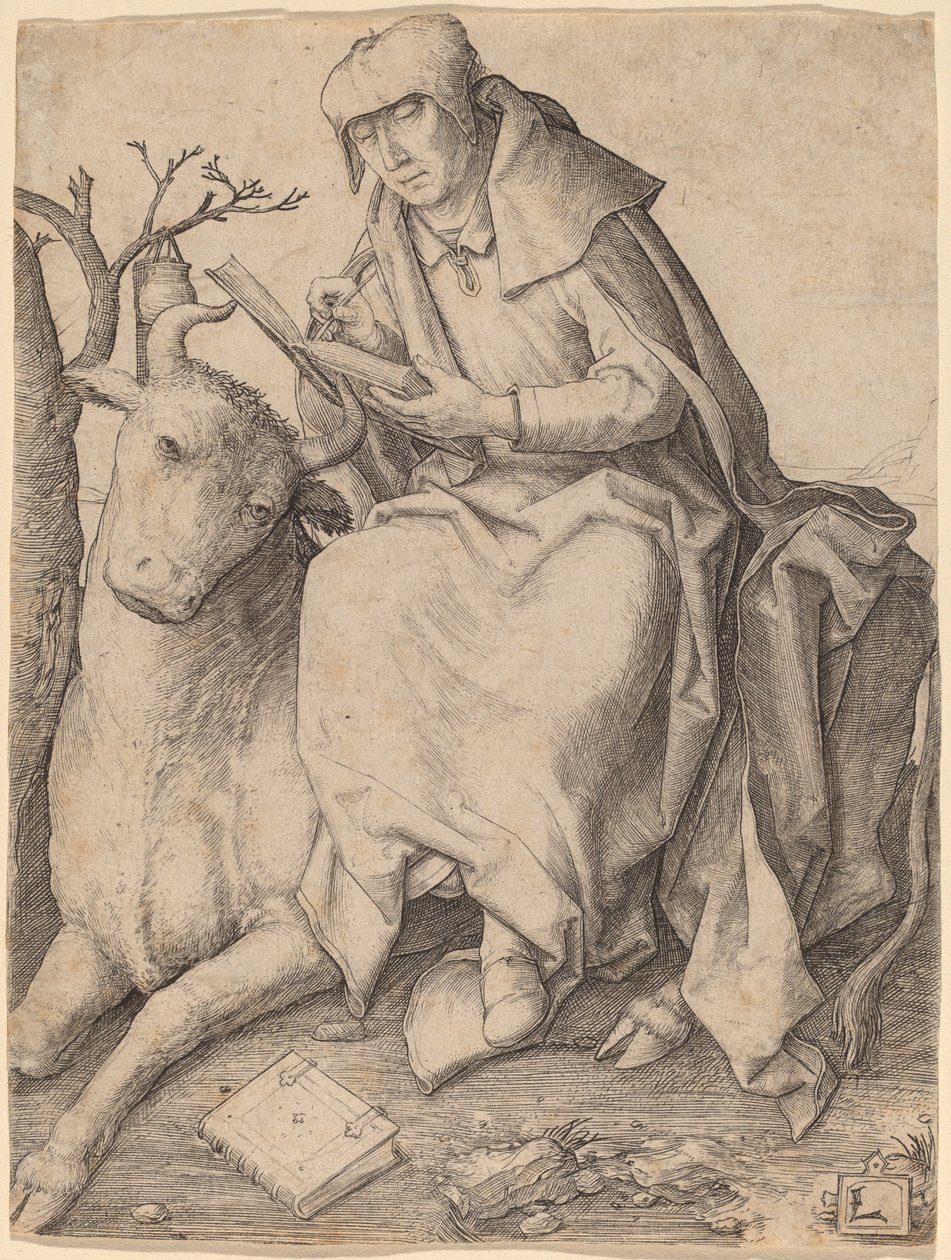 Svatý Lukáš od Lucas van Leyden