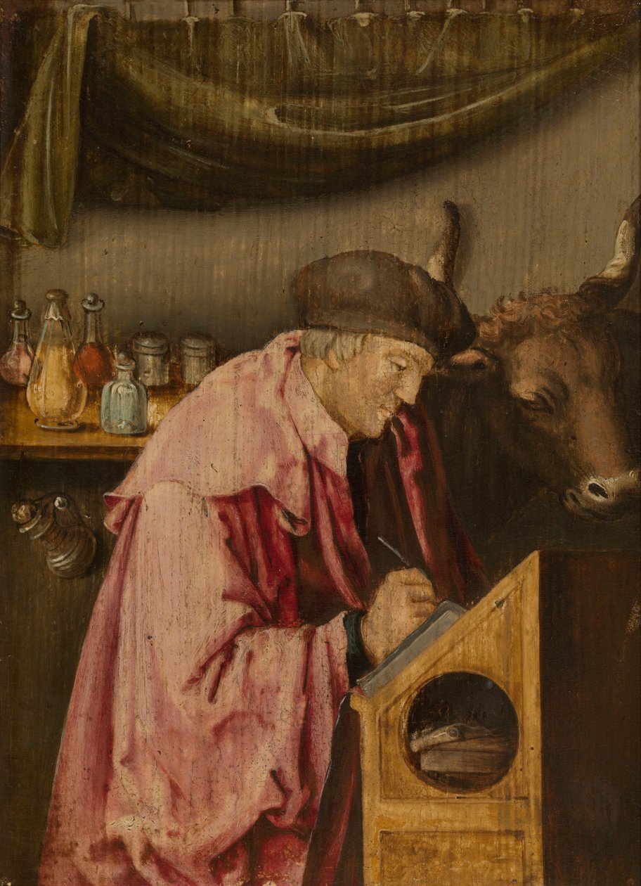 Svatý Lukáš od Lucas van Leyden
