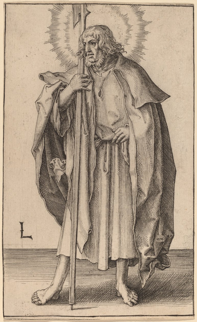 Svatý Matěj od Lucas van Leyden