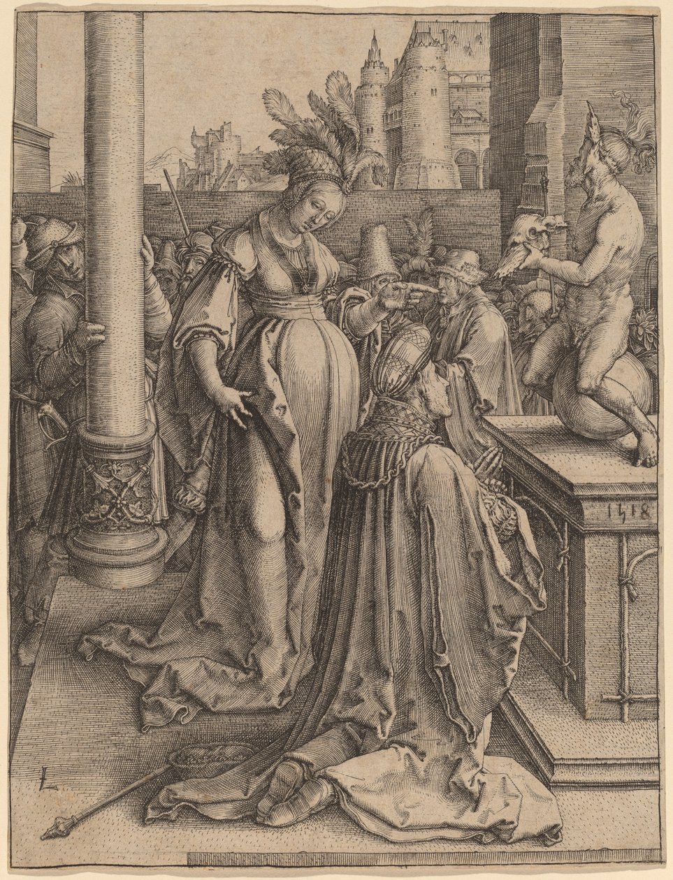 Šalomounova modloslužba od Lucas van Leyden
