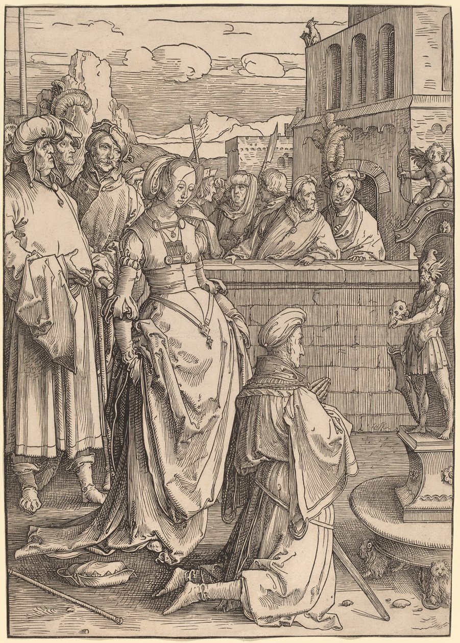 Šalomounova modloslužba od Lucas van Leyden