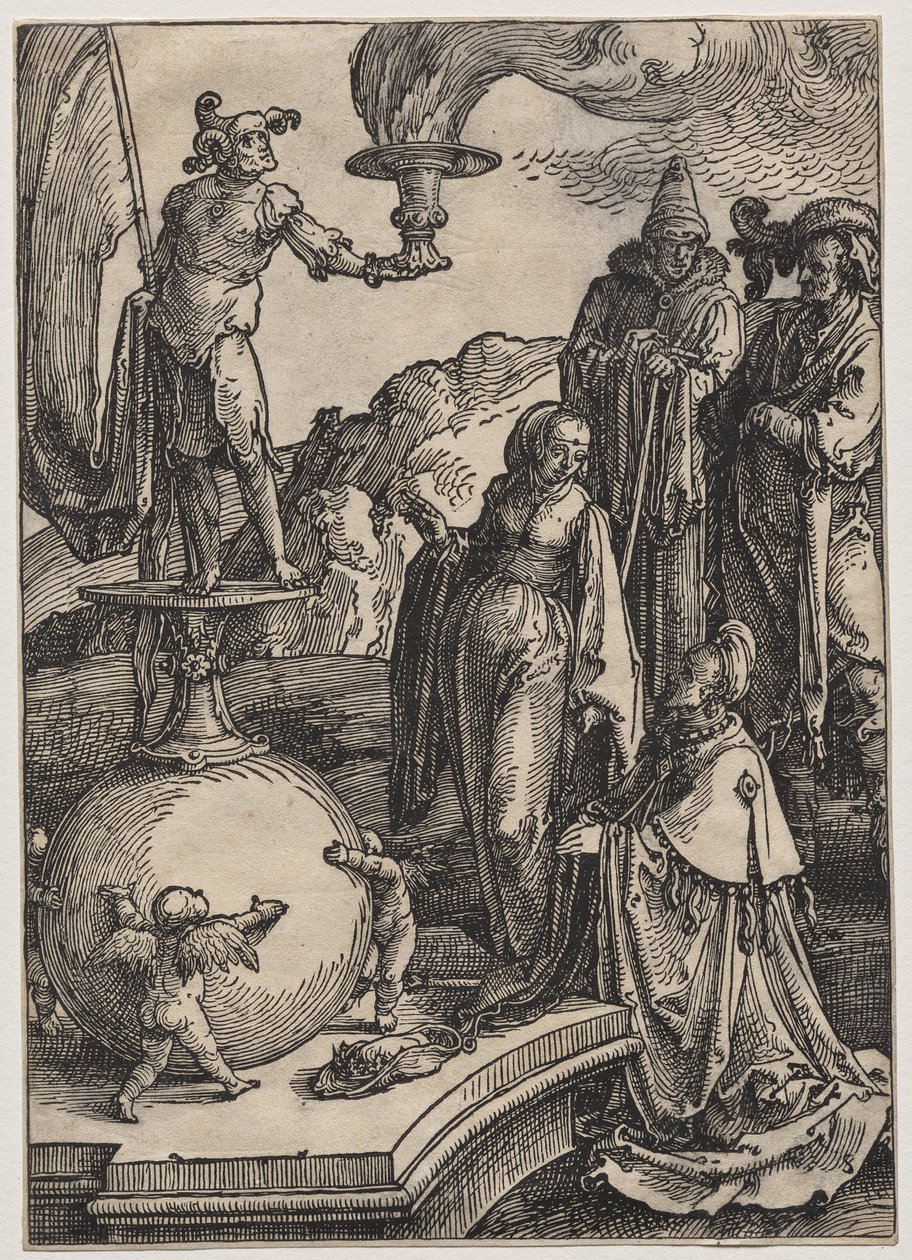 Šalomounova modloslužba od Lucas van Leyden