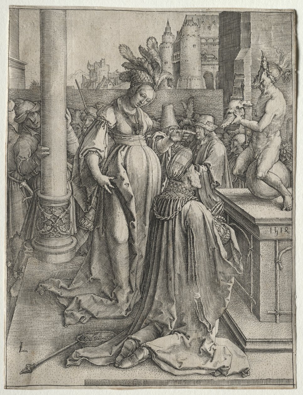 Šalomounova modloslužba od Lucas van Leyden