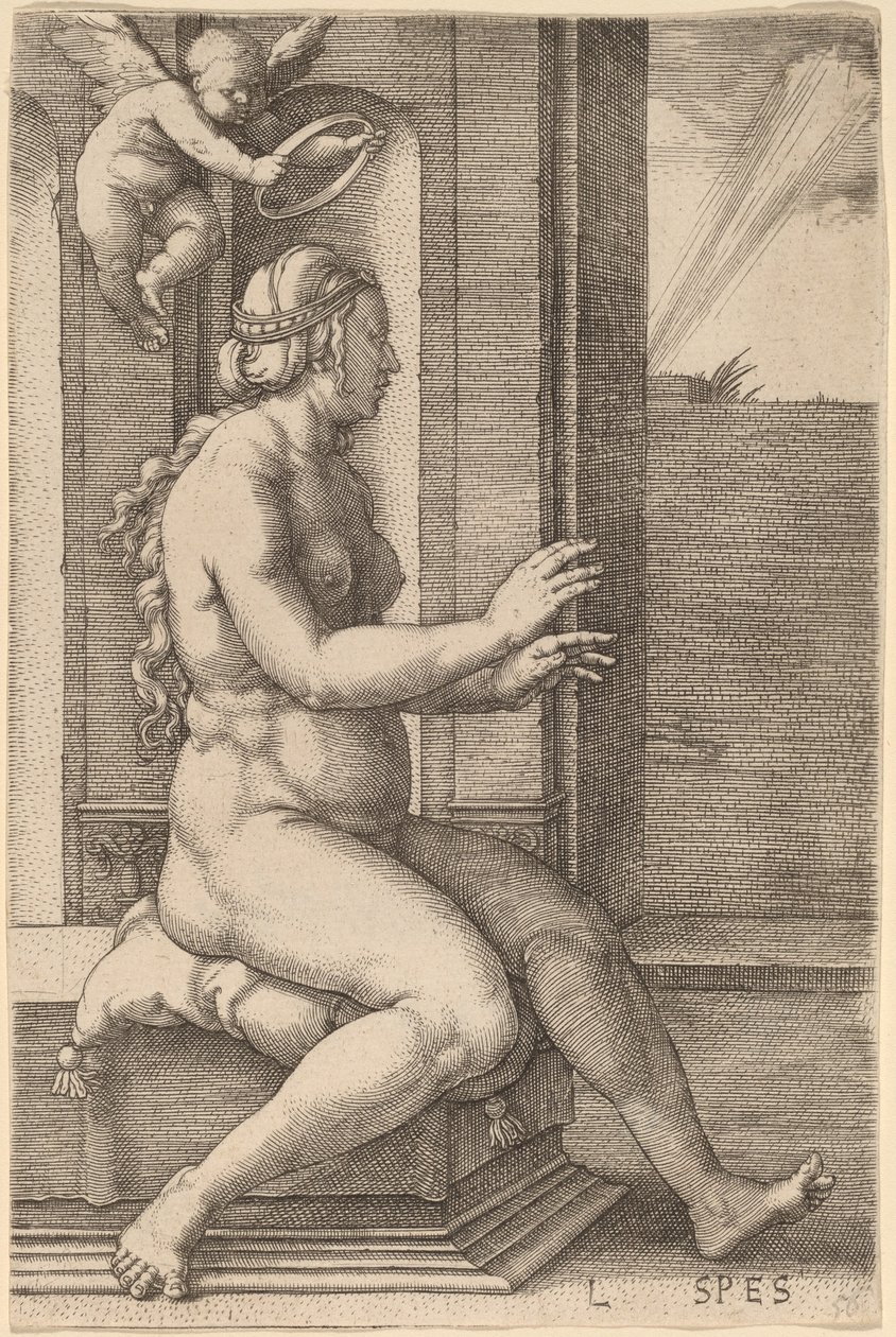 Spes (Naděje) od Lucas van Leyden