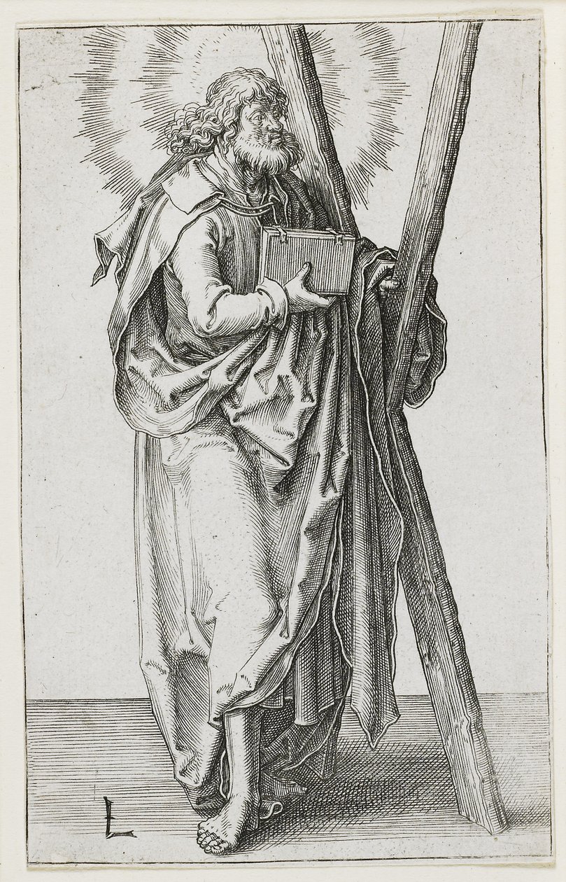 Svatý Ondřej od Lucas van Leyden