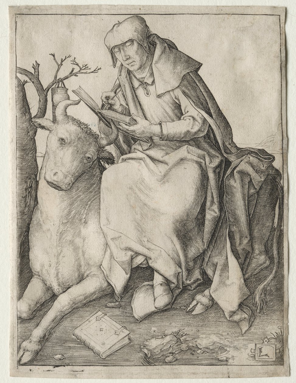 Svatý Lukáš od Lucas van Leyden