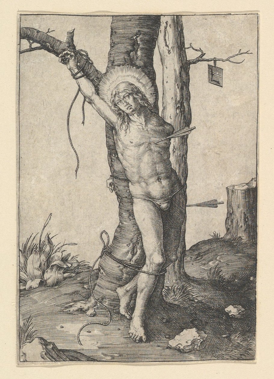 St. Sebastian, ca. 1510. od Lucas van Leyden