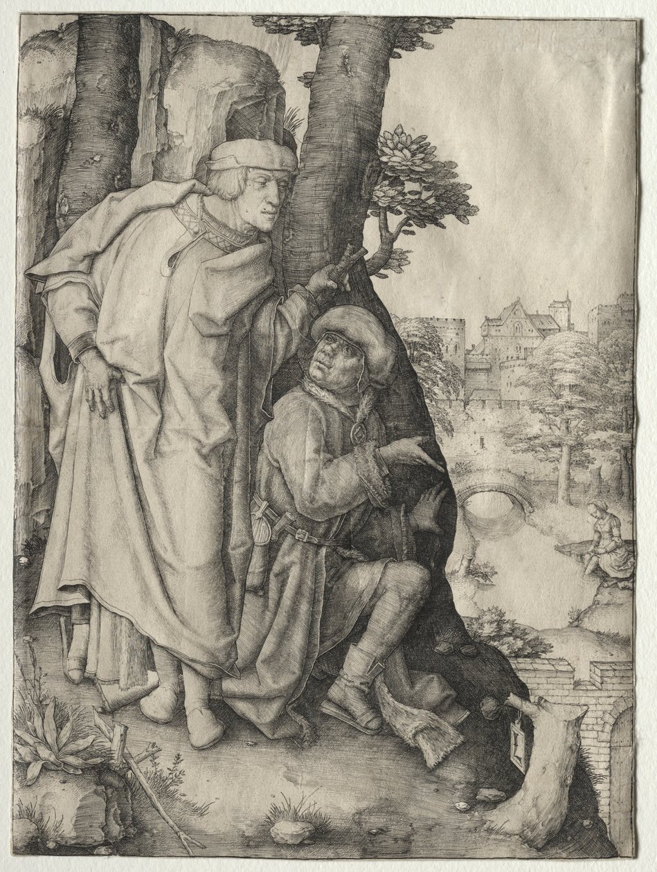 Susanna a dva starší, c. 1508. od Lucas van Leyden