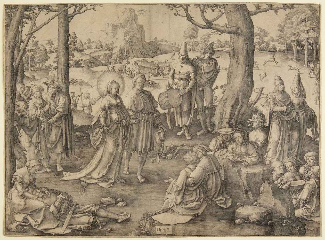 Tanec Magdalény od Lucas van Leyden