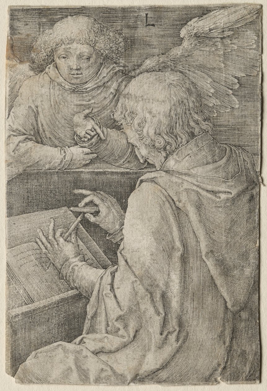 Evangelisté: sv. Matouš od Lucas van Leyden