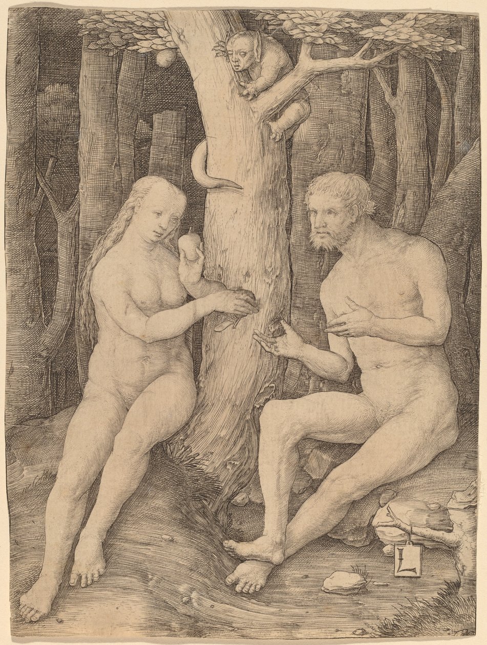 Pád člověka od Lucas van Leyden