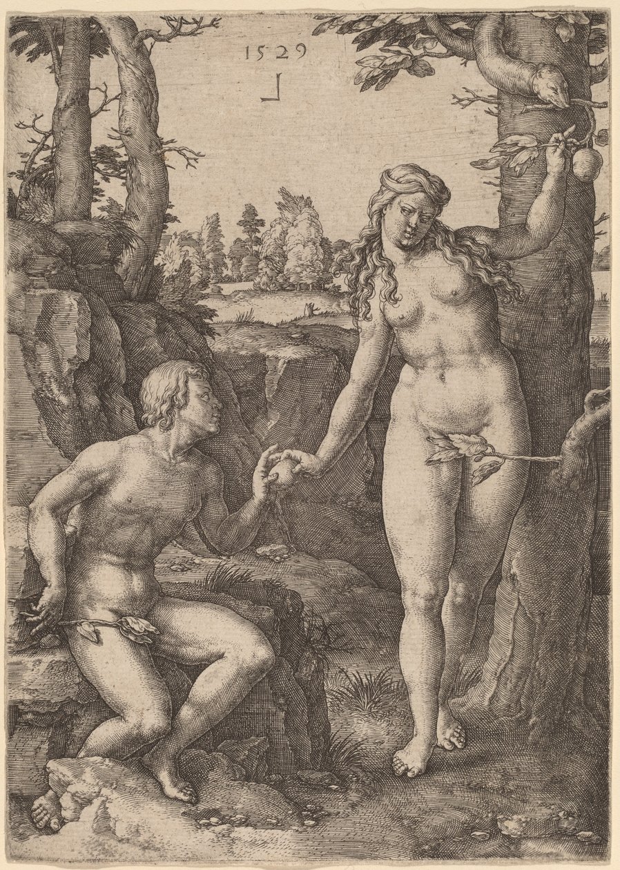Pád člověka od Lucas van Leyden