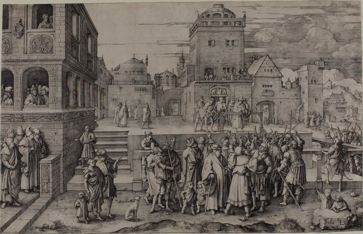 Velké Ecce Homo od Lucas van Leyden
