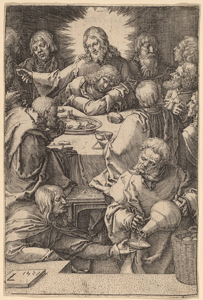 Poslední večeře od Lucas van Leyden