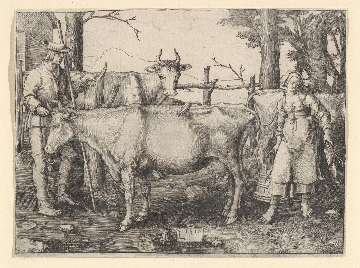 Dojná od Lucas van Leyden