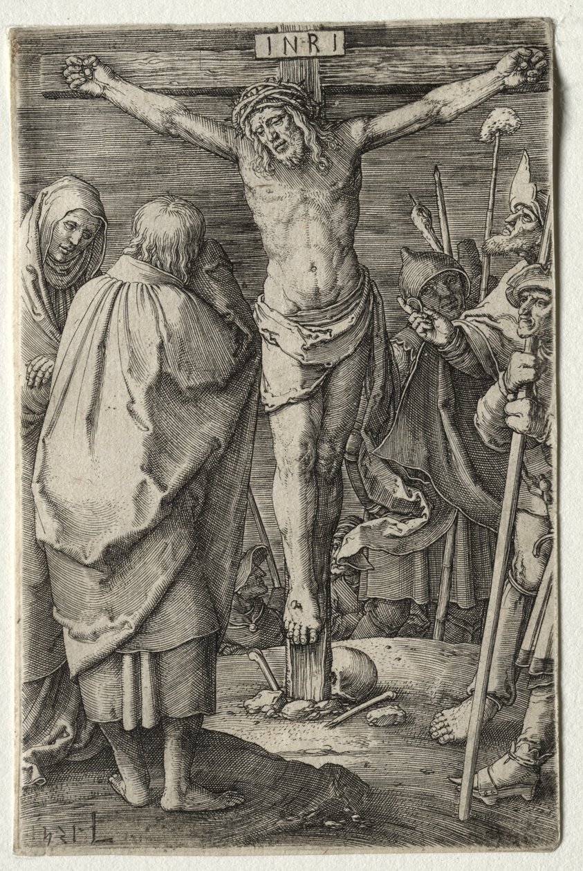 Umučení: Ukřižování od Lucas van Leyden