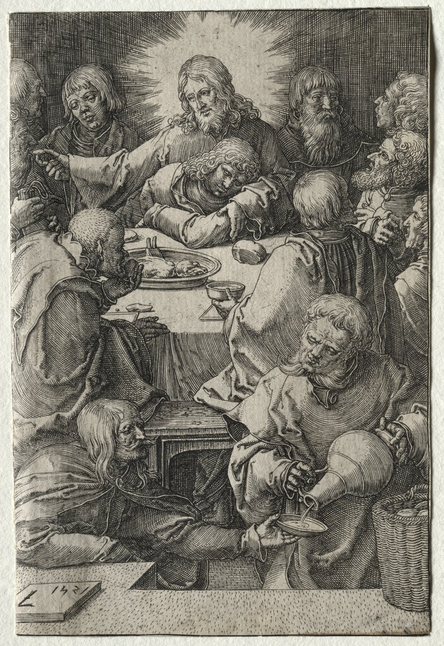 Vášeň: Poslední večeře od Lucas van Leyden