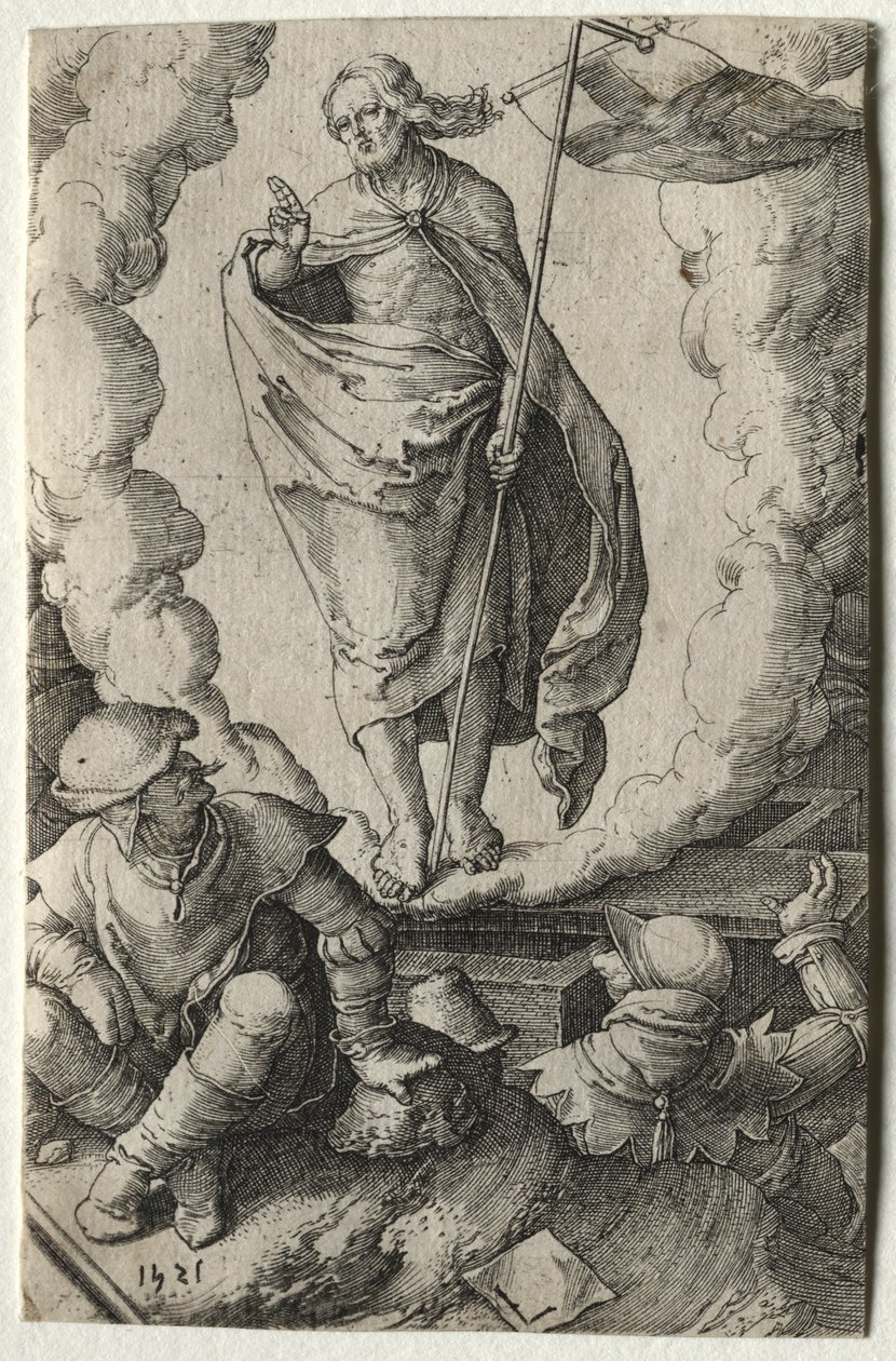 Vášeň: Vzkříšení od Lucas van Leyden