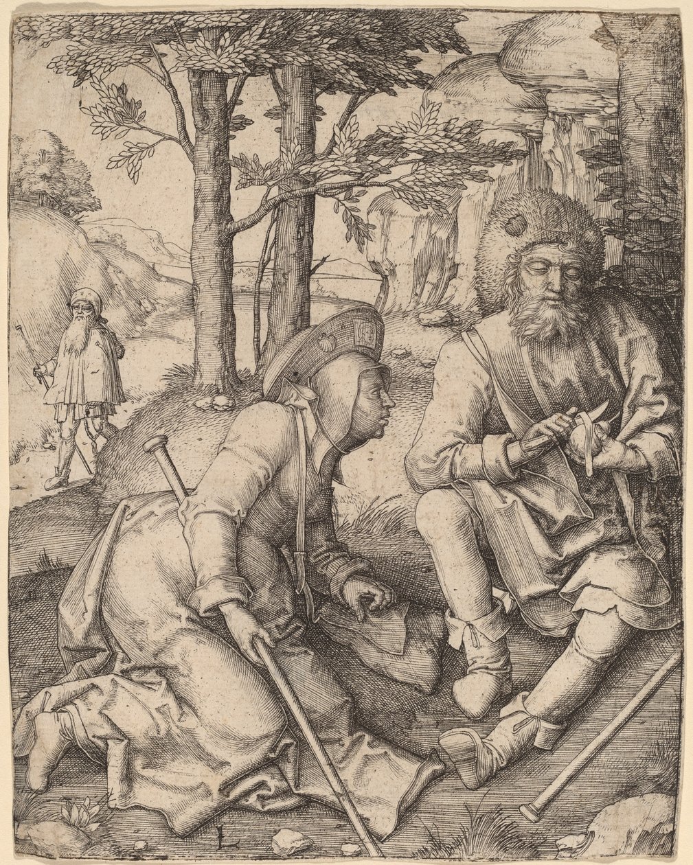 Poutníci od Lucas van Leyden