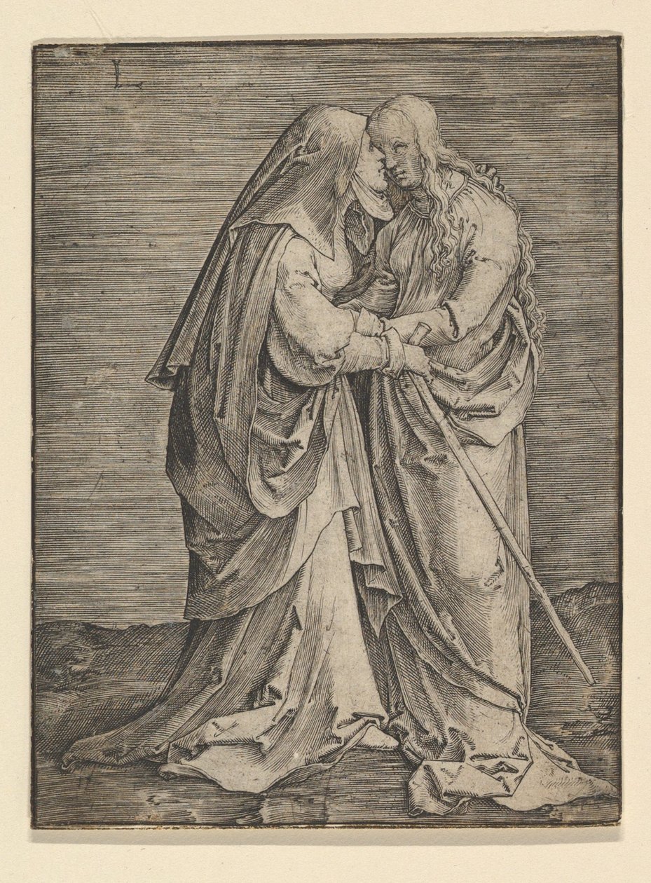 Návštěva, ca. 1516. od Lucas van Leyden