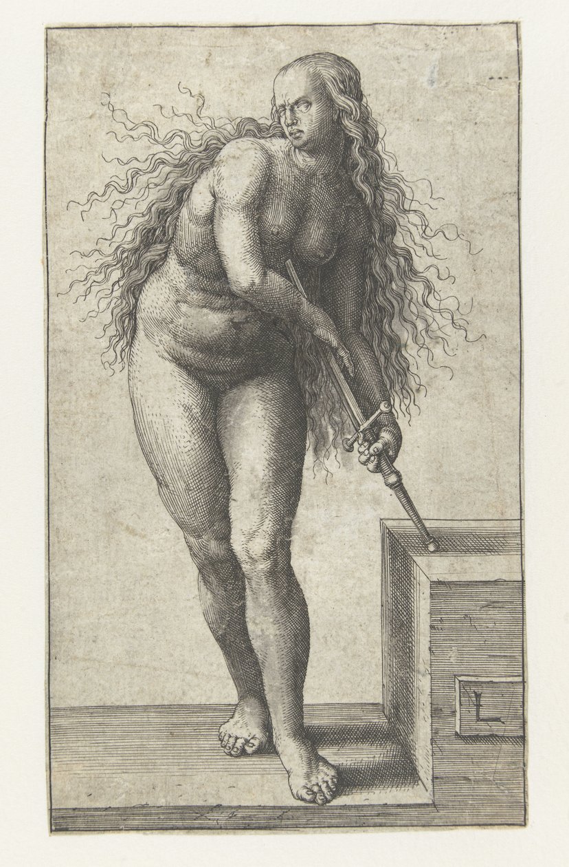 Sebevražda Lukrécie od Lucas van Leyden