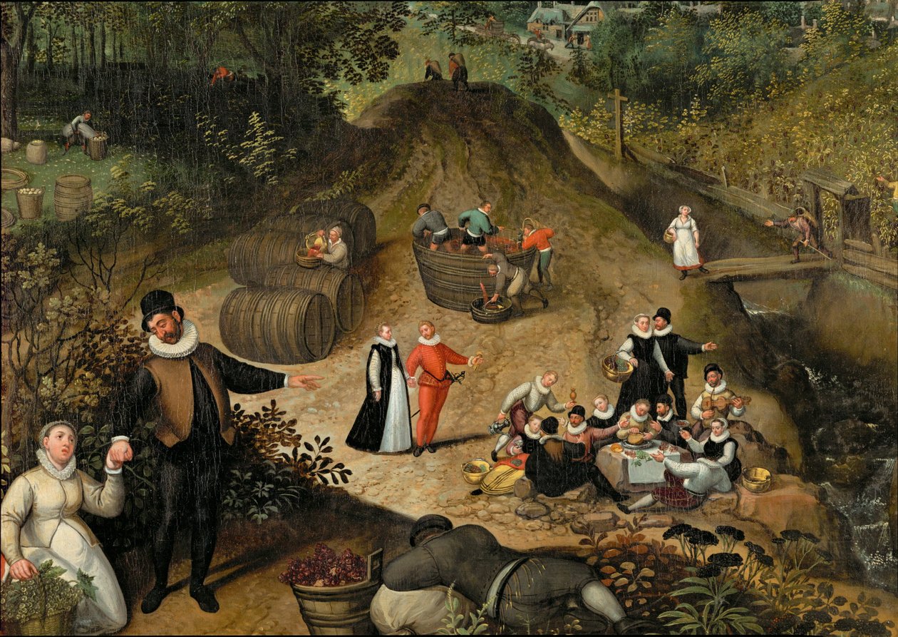 Podzimní krajina od Lucas van Valckenborch