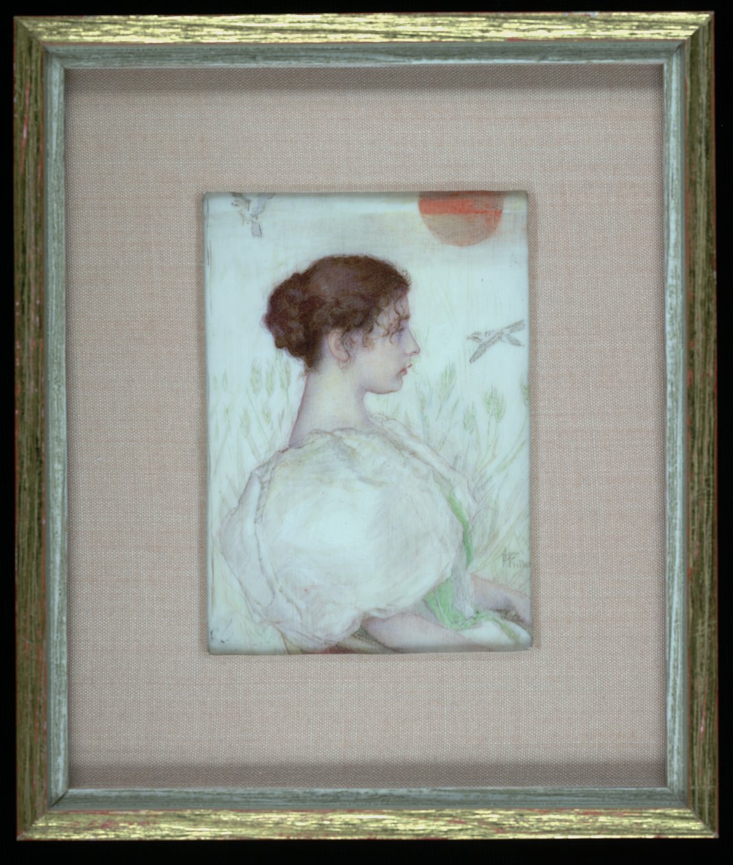 Hlava mladé dívky, ca. 1900. od Lucia Fairchild Fuller
