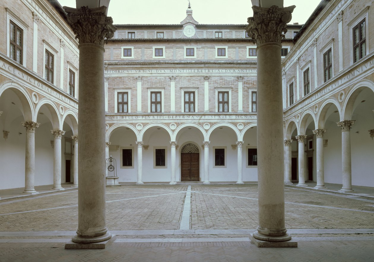 Pohled na Cortile d