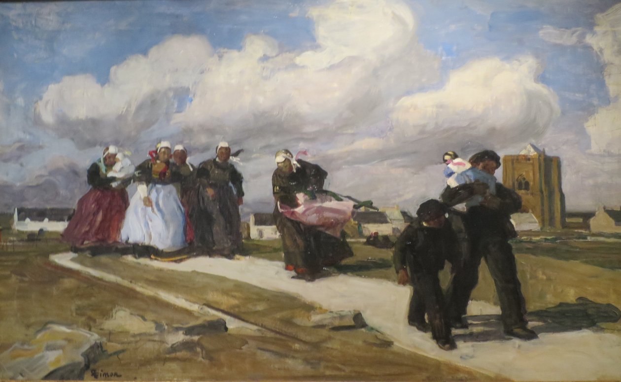 Poryv větru od Lucien Simon