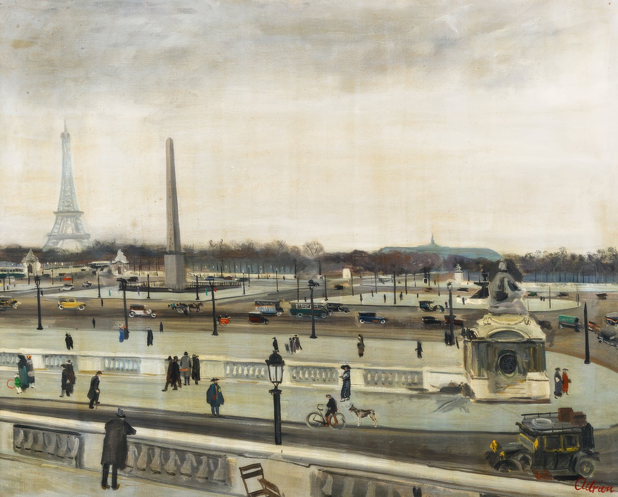 Bez názvu (Place de la Concorde) od Lucien Adrion