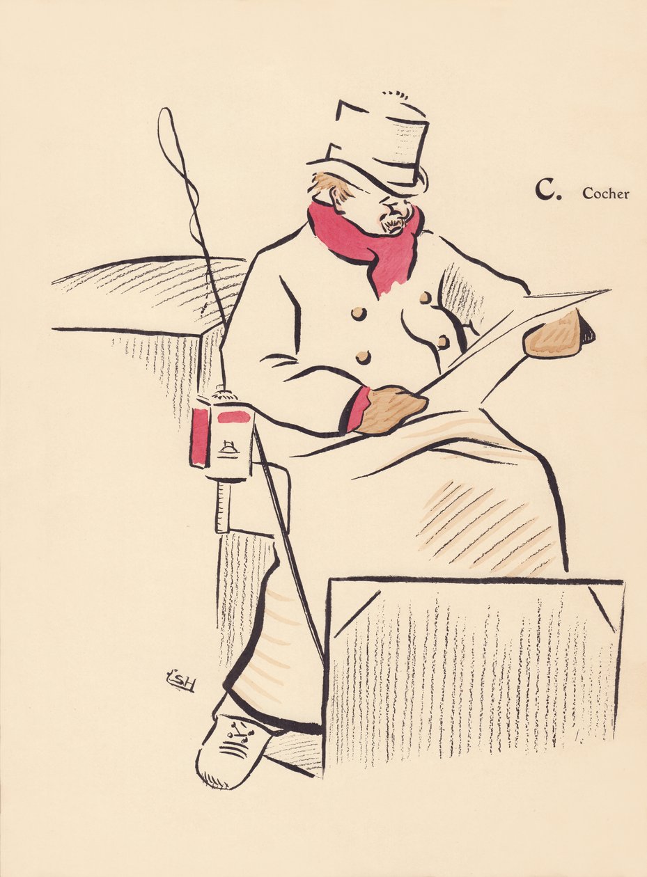 C. Zkontrolujte od Lucien L. (active 1904) Henreaux
