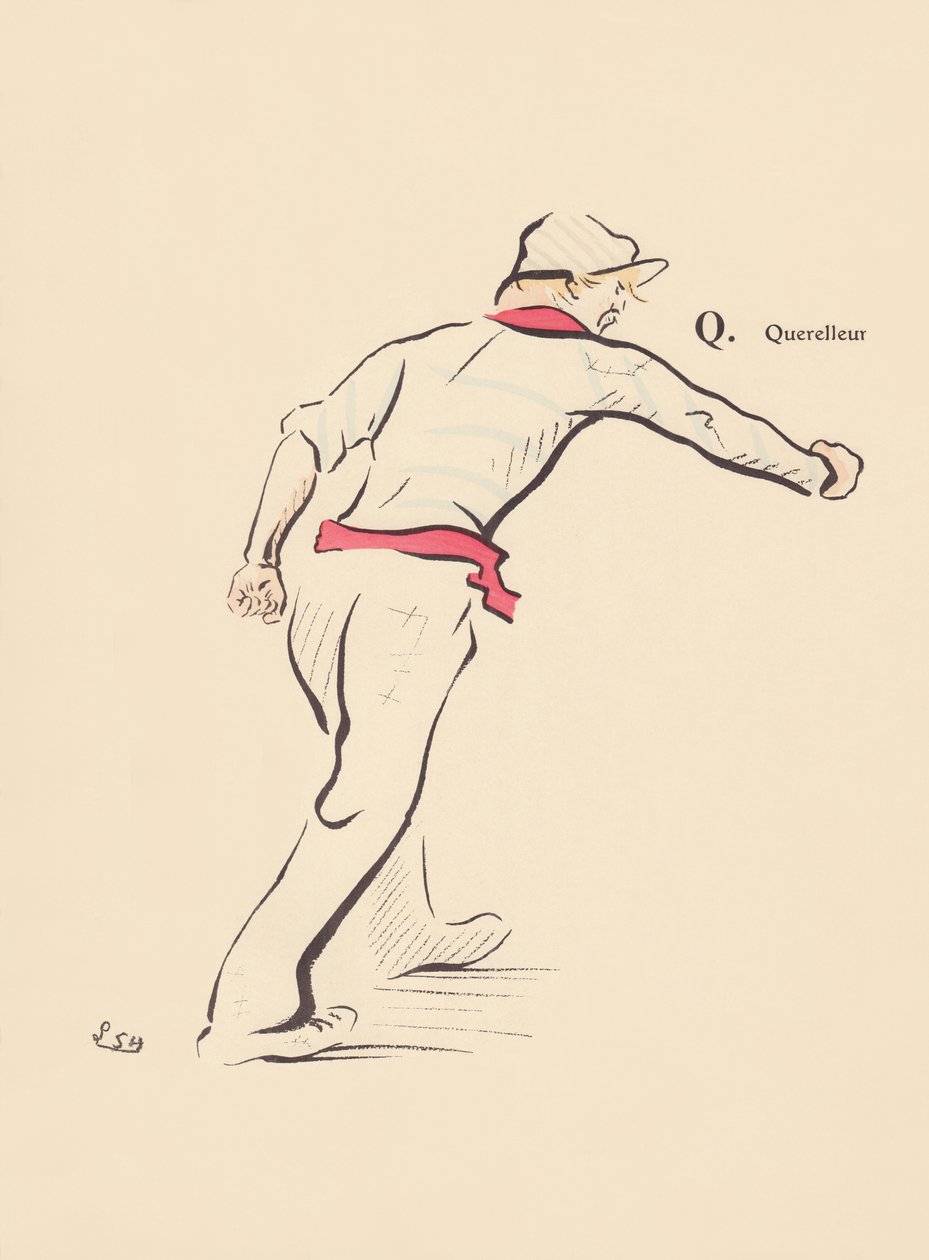 Q. Hádkař od Lucien L. (active 1904) Henreaux